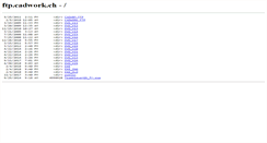 Desktop Screenshot of ftp.cadwork.ch