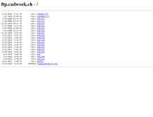 Tablet Screenshot of ftp.cadwork.ch
